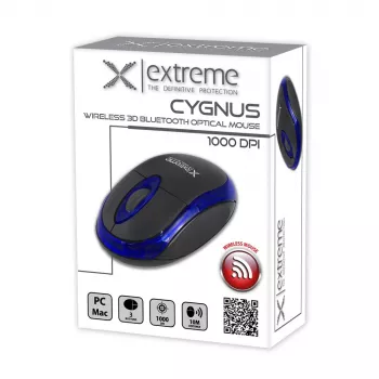 Mouse ottico wireless 3D Cyngus blu