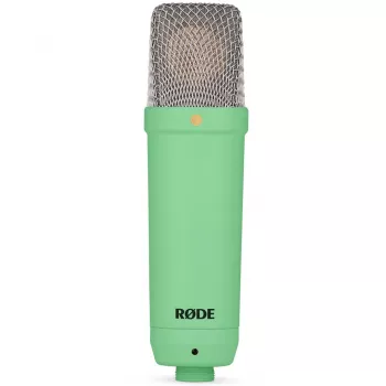 Microfono a condensatore da studio RØDE NT1 Signature verde — cardioide, 20–20000 Hz, XLR, SPL max 142 dB