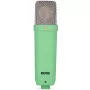 Microfono a condensatore da studio RØDE NT1 Signature verde — cardioide, 20–20000 Hz, XLR, SPL max 142 dB