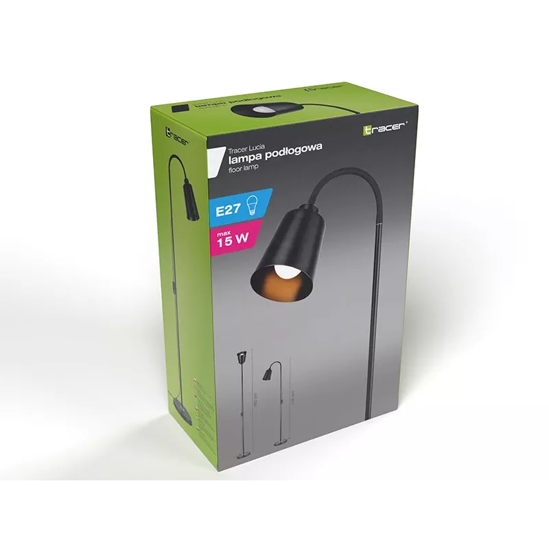 Lampada da terra TRACER Lucia TRAOSW47347 LED regolabile in altezza