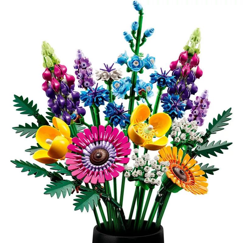 LEGO Icons Bouquet di fiori di campo set 10313, multicolore