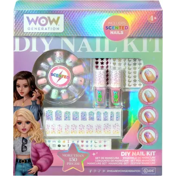 Set di manicure per bambini Euroswan WOW00017 - kit per la cura delle unghie profumato