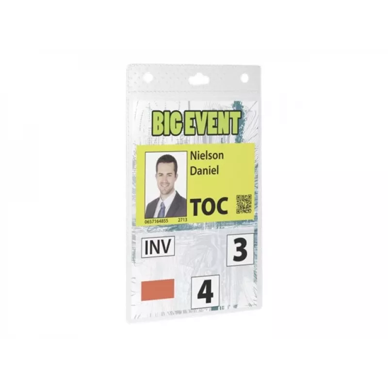 Portadocumenti Durable 8526 A6 verticale trasparente 20 pz.