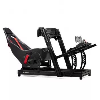 Cockpit da racing Next Level Racing F-GT Elite Lite Wheelplate Edition altezza regolabile compatibile con setup Formula e GT