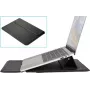 Renkforce Custodia per notebook per max: 34,5 cm (13,6) nero con supporto laptop integrato (RF-5594130)