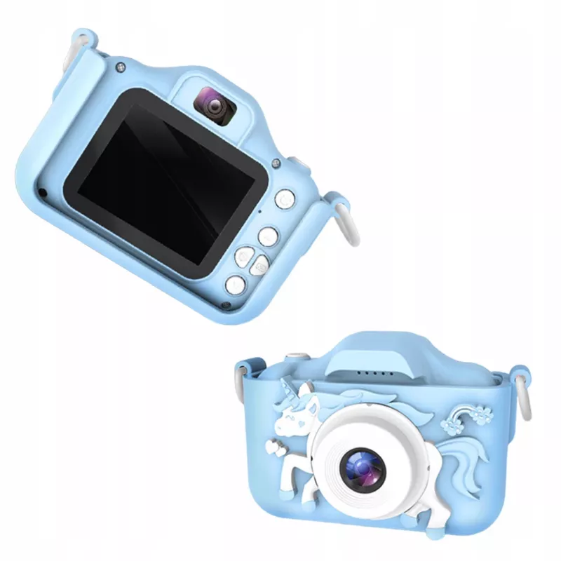 Extralink fotocamera per bambini H29 Single blu, 1080P 30fps, fotocamera digitale con display 2.0