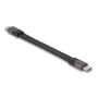 Cavo USB DeLOCK 40 Gbps Type-C a Type-C 15 cm PD 3.0 100 W
