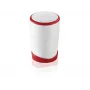 Taglia alimenti manuale Leifheit 03046 — corpo in ABS, piedini antiscivolo, rosso/bianco