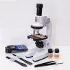 Microscopio Ascato 124582, ingrandimento 40x, illuminazione LED, microscopio didattico e da laboratorio