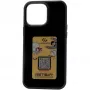 RealPower 504404 Magic Case custodia per iPhone 15, display a colori, MagSafe, nera