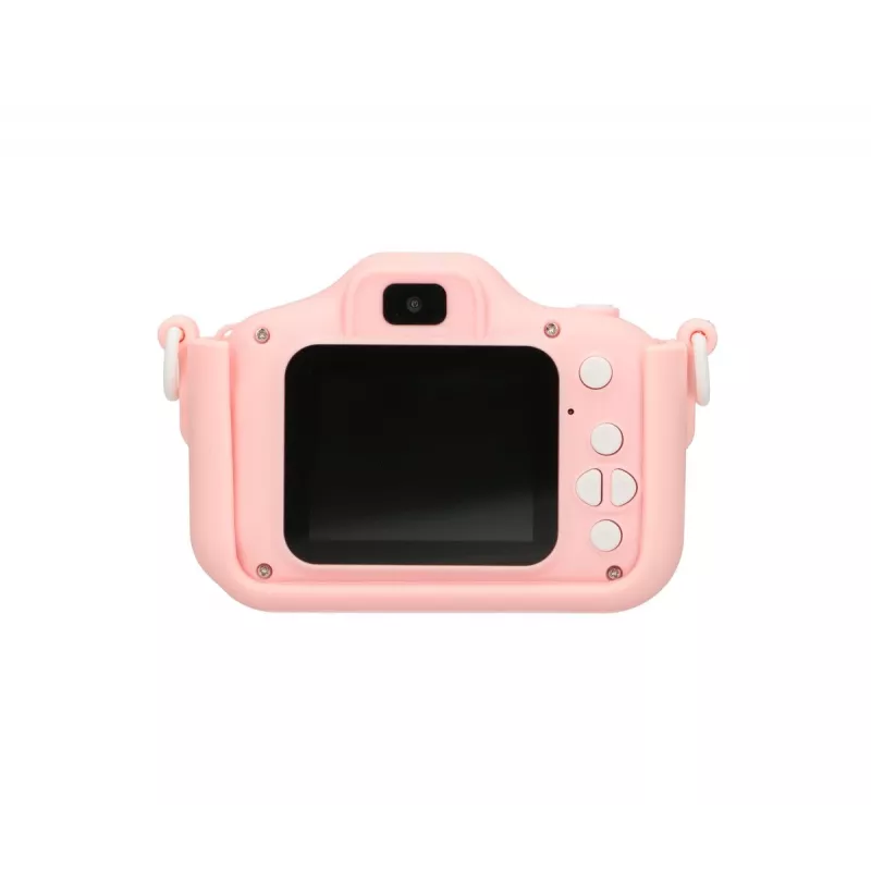 Fotocamera per bambini Extralink H28 Dual rosa 1080P 30fps, schermo 2.0 pollici