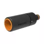 Fiskars 1027088 lancia per tubo con regolazione continua della nebulizzazione, nero/arancione