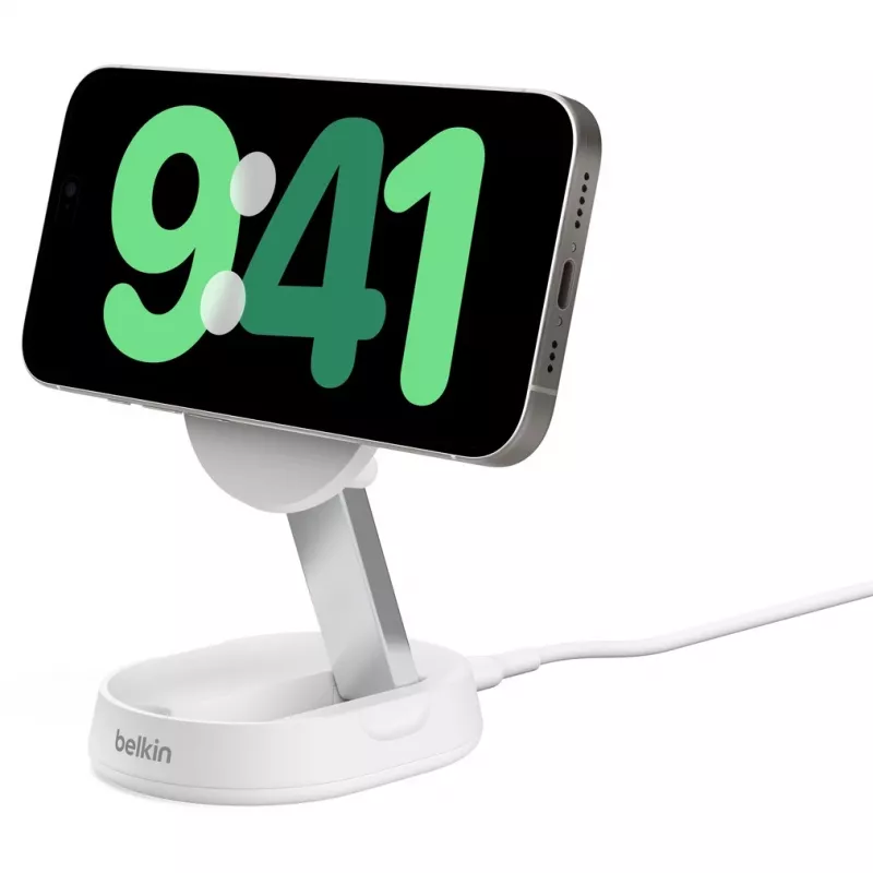 Belkin BoostCharge Pro smartphone bianco AC ricarica wireless ricarica rapida da interno