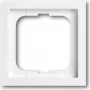 Placca per interruttore Busch-Jaeger 1754-0-4235 cornice bianca, modello 1754-0-4235
