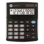 Calcolatrice da tavolo HP OC 110 — LCD a 10 cifre, batteria/solare, CR2032, 24 tasti, nera, 101×33×125 mm