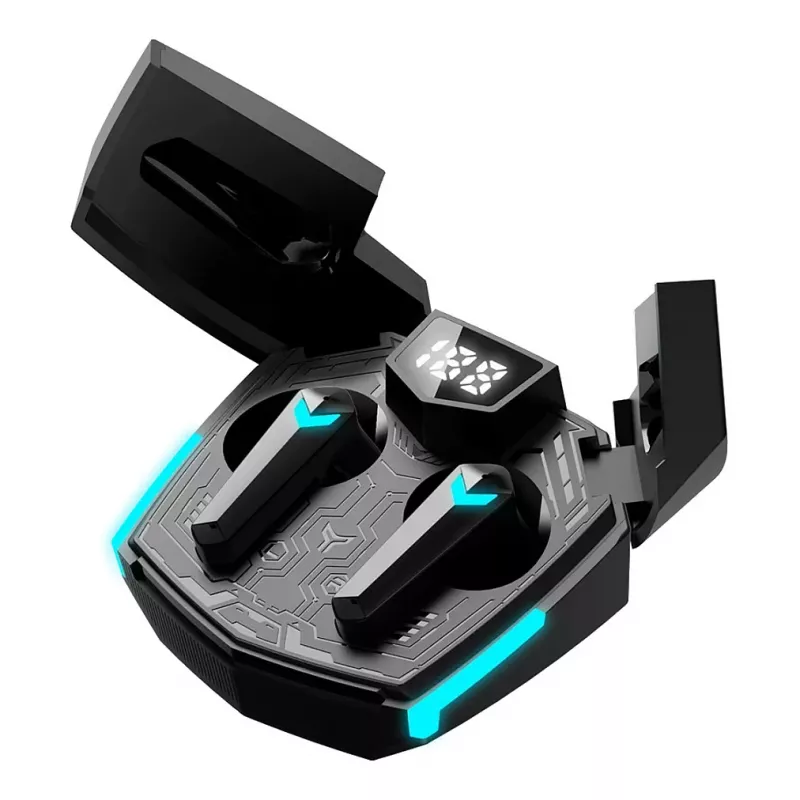 Canyon GTWS-2 Cuffie Wireless Ear-Hook Gaming USB Type-C Bluetooth Dock di ricarica Nero (CND-GTWS2B)
