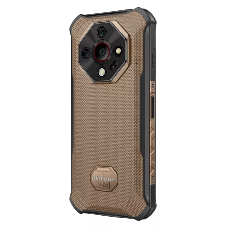 Smartphone UleFone Armor X16 6 inch 128 GB Sand Dune, classe di efficienza energetica A
