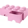 LEGO Brick Drawer 8 rosa, scatola contenitore rosa