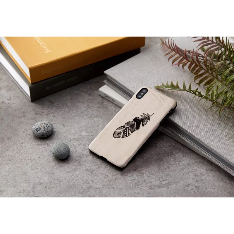 Custodia per smartphone man and wood per iPhone XS Max Indian nero