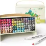 Pennarelli doppia punta power plant ARRTX Alp, 90 colori, set dual-tip