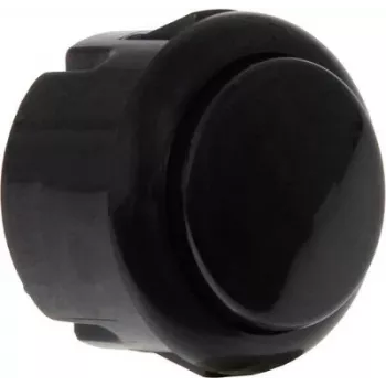 Joy-it Interruttore a pressione nero pulsante arcade (BUTTON-Schwarz-MICRO)