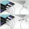 4smarts 541024 Cavo USB 1,2 m USB A/USB C USB C/Micro USB-A/Lightning bianco (541024)