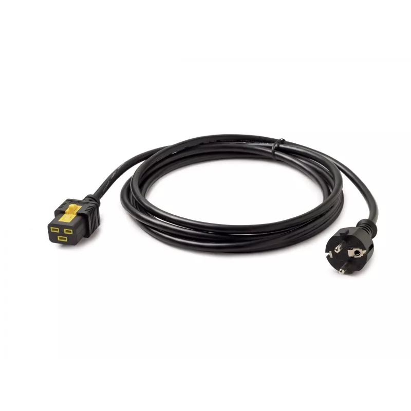 Cavo di alimentazione APC, bloccabile C19 a CEE/7 Schuko, 3,0 m