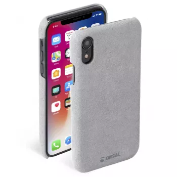 Cover Krusell Broby iPhone XS Max 16,5 cm grigio