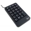Tastierino numerico Inter-Tech KB-120 universale USB nero