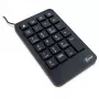 Tastierino numerico Inter-Tech KB-120 universale USB nero