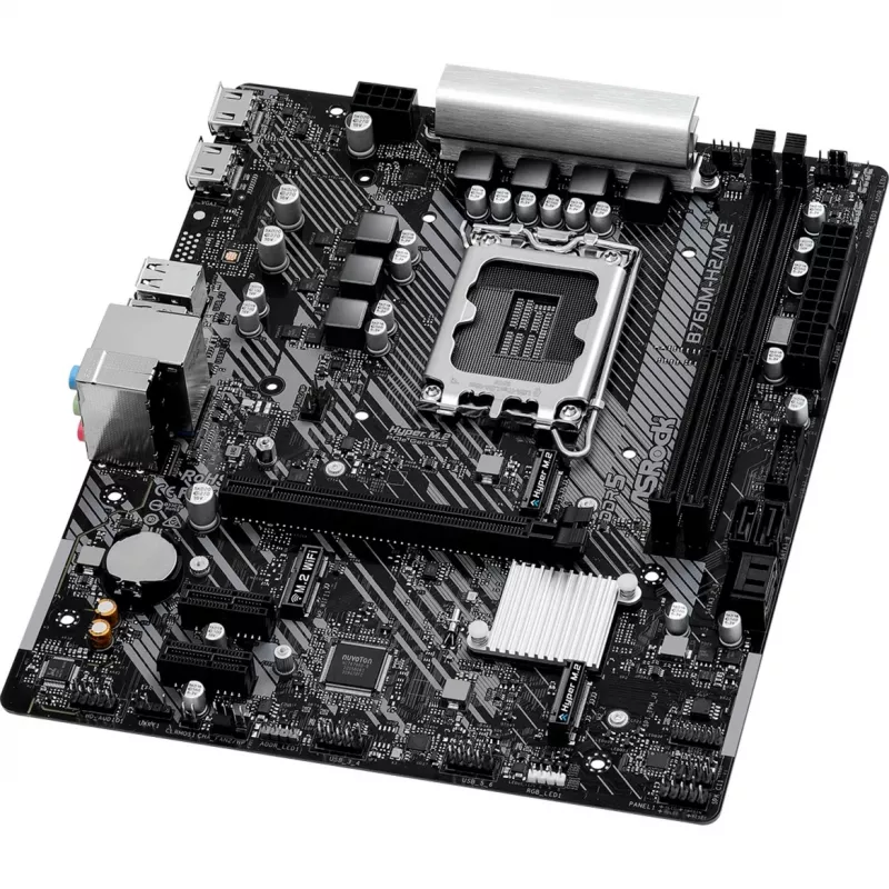 Scheda madre ASRock B760M-H2/M.2 DDR5 LGA1700 Micro-ATX