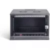 DIGITUS SOHO Pro DN-49203-SET 19" 7U set di rete a parete con accessori, 540 x 400 mm, nero