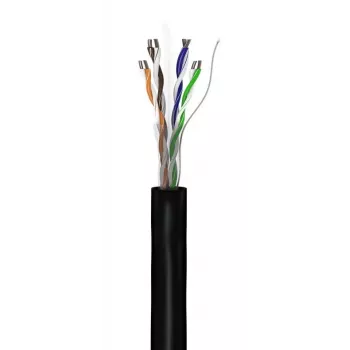 Cavo di rete Goobay CAT 5e U/UTP 100m Nero