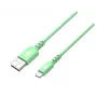 Cavo USB-C TB 1m verde; AKTBXKUCMISI10Z