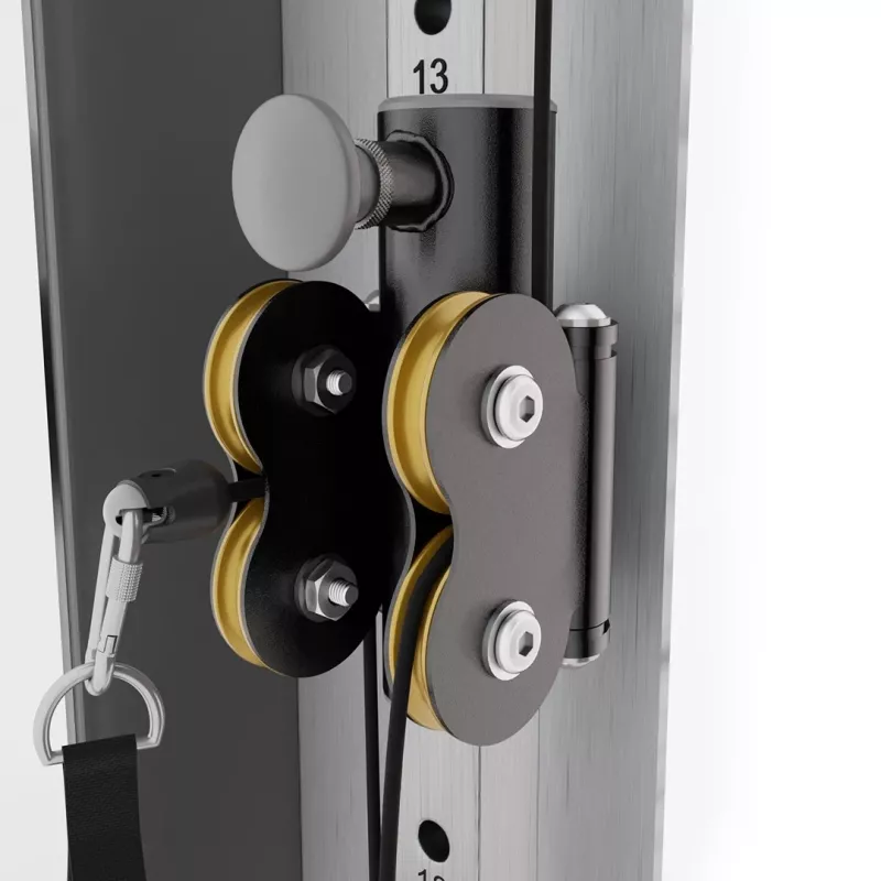 Attrezzo da parete pneumatico per allenamento HMS BSP301