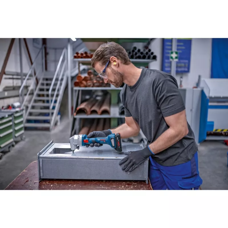 Cesoia per lamiera Bosch GNA 18V-16 E 1400 colpi/min 700 W brushless