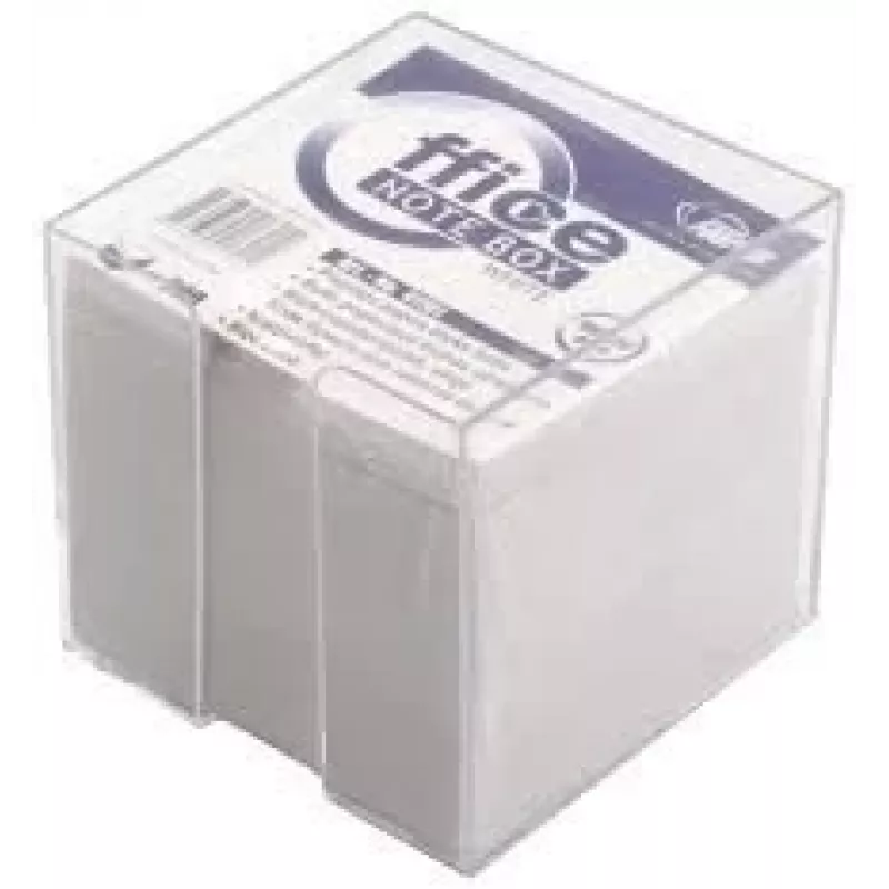 Note Forpus, 9x9 cm, bianco, non incollate, con coperchio (800) 0716-005