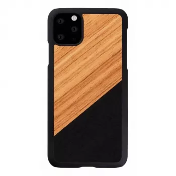 Custodia per smartphone Man and Wood per iPhone 11 Pro Max — Western nero