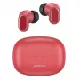 Auricolari TWS wireless usams serie BH BHUBH03 Bluetooth 5.1, rosso — in-ear, custodia di ricarica