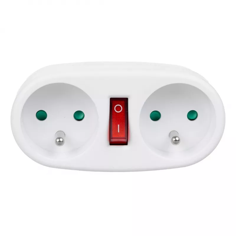 Maclean MCE337E sdoppiatore a doppia presa