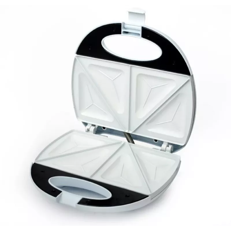 Promis STP 25 XXL tostiera per sandwich, 4 toast, 1400 W, nero