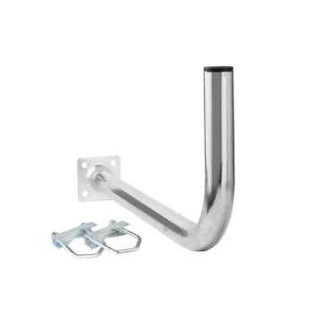 Supporto per corrimano da balcone Extralink L600 con staffe a U M8 acciaio inox 16 kg