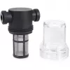 Alphacool ES Big Inline filtro antiparticolato 2x G1/4 IG, nero/trasparente (29145)