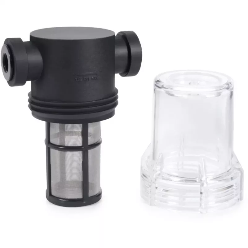Alphacool ES Big Inline filtro antiparticolato 2x G1/4 IG, nero/trasparente (29145)