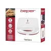 Tostapane Beper P101TOS010, tostapane elettrico 2 fette con controllo di doratura regolabile