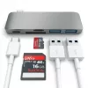 Satechi ST-TCUPM hub combo 3-in-1 Type-C USB 3.0