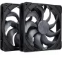 Noctua NF-A14x25 G2 PWM Sx2-PP chromax.nero set doppia ventola 140mm