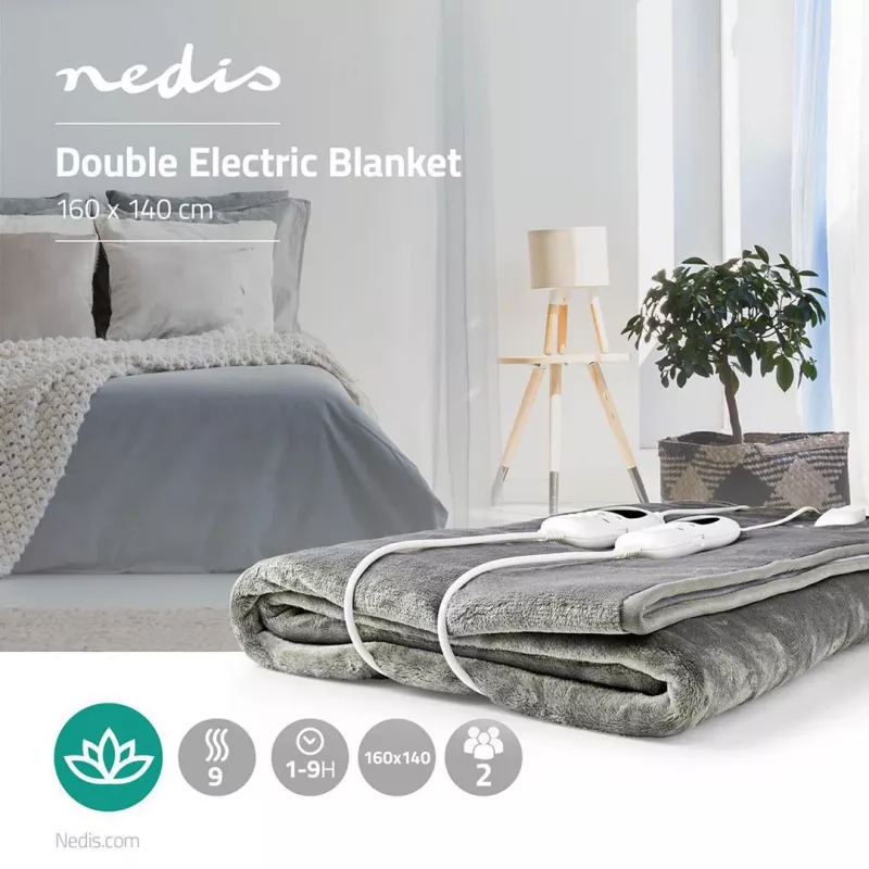 Coperta termica Nedis PEBL130CWT2, 160 x 140 cm