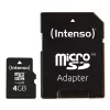 Memoria micro SDHC 4GB C10/W/ADAPTER 3413450 INTENSO