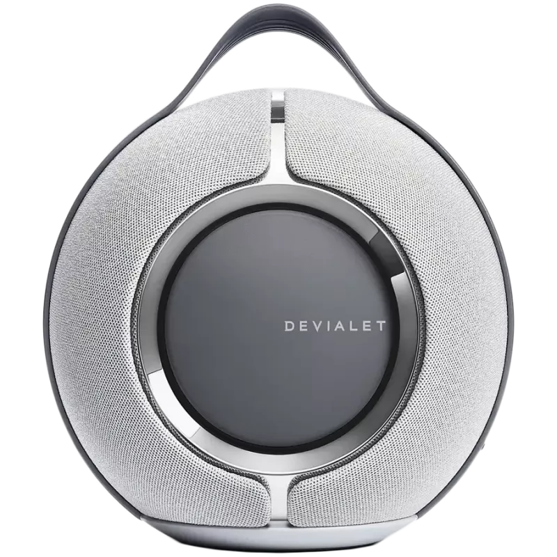 Devialet Mania grigio chiaro con dock